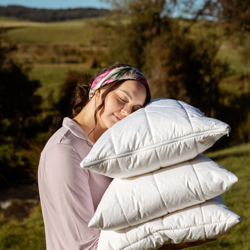 Wool Knops: Why Pillows Made With Wool Knops Outperform & Don't Flatten